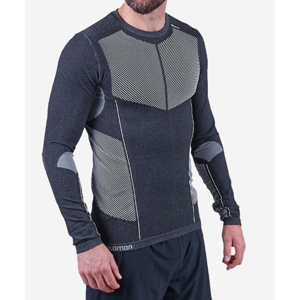Salomon Primo Warm Long Sleeve CN Tee Large